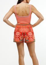 Coral Swim Shorts