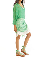 Verdana Wrap Fringed Dress
