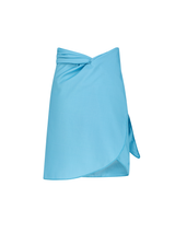 Aqua Mandala Wrap Skirt
