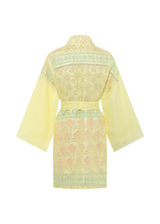 Linen Bloom Robe