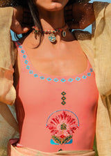 Coral Charm Necklace