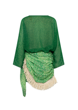 Verdana Wrap Fringed Dress