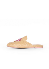 Bloom Raffia Sandals