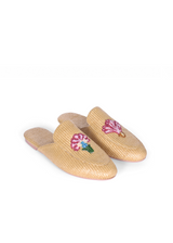 Bloom Raffia Sandals