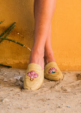 Bloom Raffia Sandals