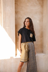 Half Saree Pants